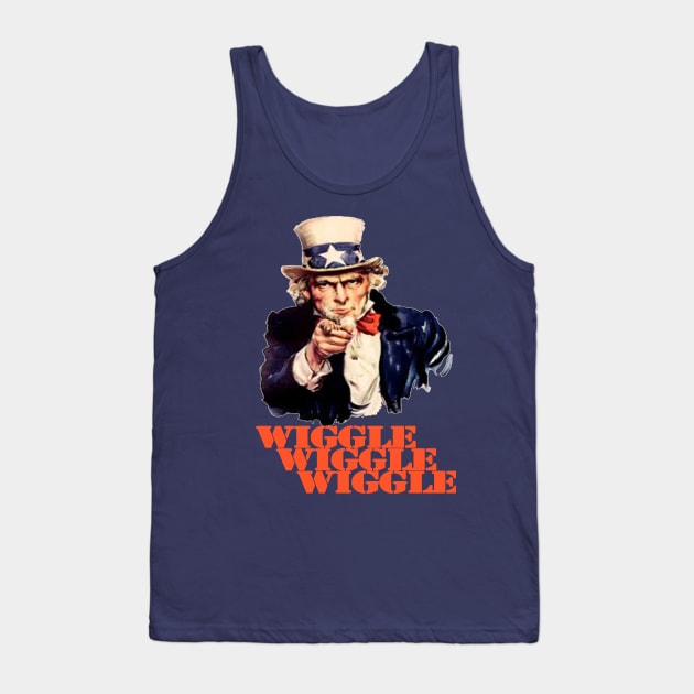 funny wiggle Tank Top by Yaman